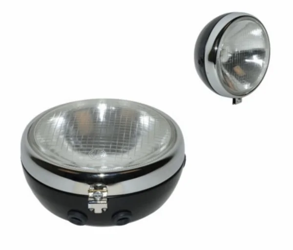 Headlight round 517 kreid mod529 170 black