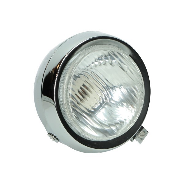 Headlight round Puch Maxi Puch chrome