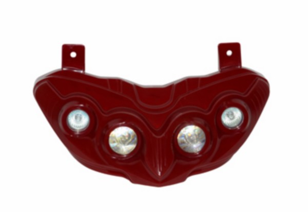Headlight special halogen Gilera Runner RST red DMP