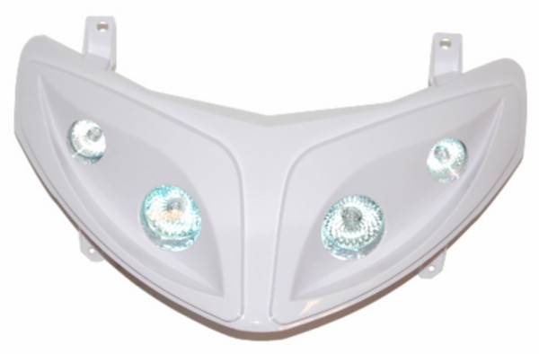 Headlight special Peugeot Speedfight 2 white DMP