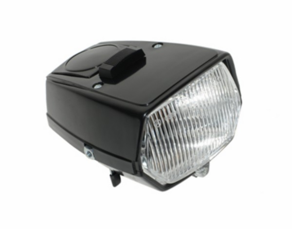 Headlight square + switch maxi black DMP