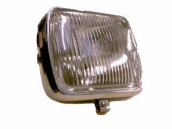 Headlight square Zundapp chrome