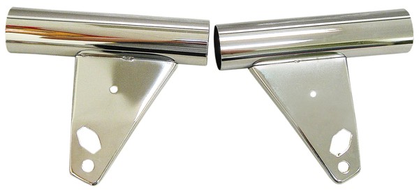 Headlight holder set Zundapp new type model 529 530 chrome