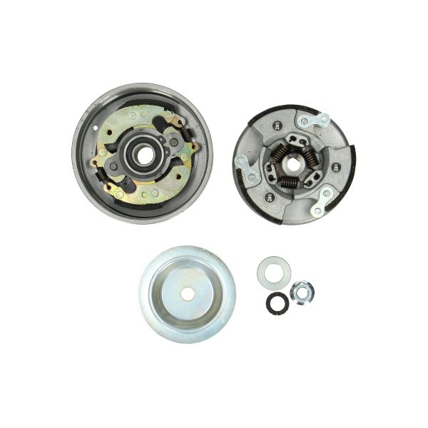 Clutch complete for moped piaggio vespa ciao , vespa si , vespa bravo , vespa boxer, gilera citta