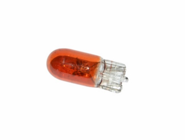 Lamp 12V 5W t10 wedge orange