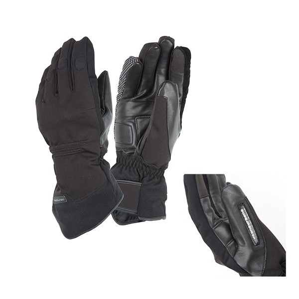 Motor glove set L black Tucano Urbano 9955hm new seppia