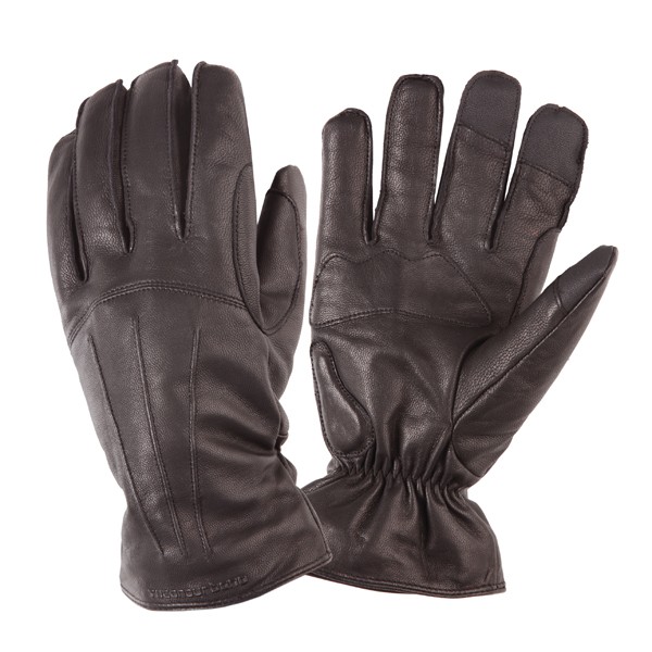 Motor glove set leer S brown Tucano Urbano softy icon 951im=op=op