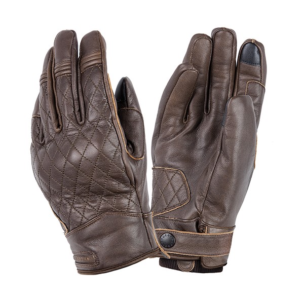 Moterhandschoenset leer XXL bruin Tucano Urbano steve 9957hm