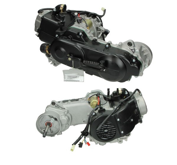 Engine complete 10 inch double shock absorber Euro 4 25KM China 4 stroke retro Torino sco