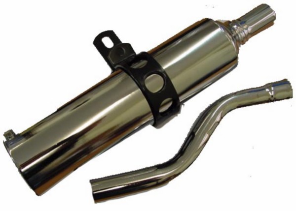 Silencer round MT MTX chrome