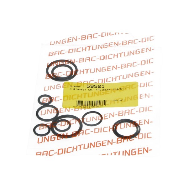 O-ring set motorblok universeel Kreidler 3v-4v-5v 59521