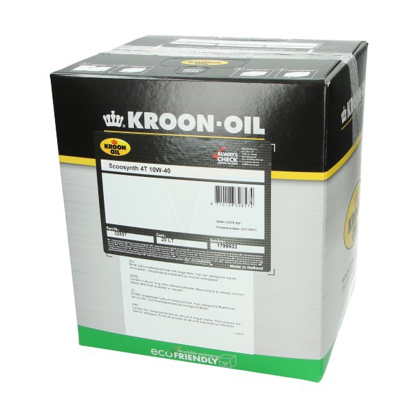 Lubricant oil 10W40 4-takt 20L Kroon