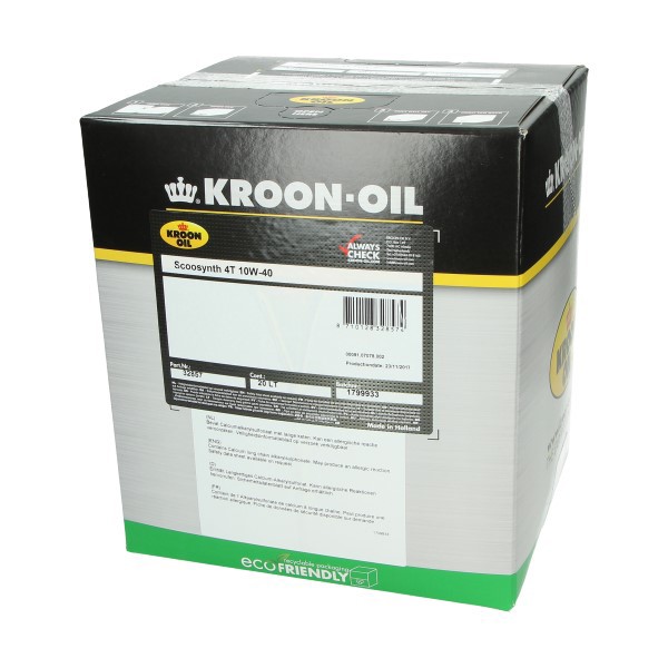 Lubricant oil 10W40 4-takt 15L Kroon