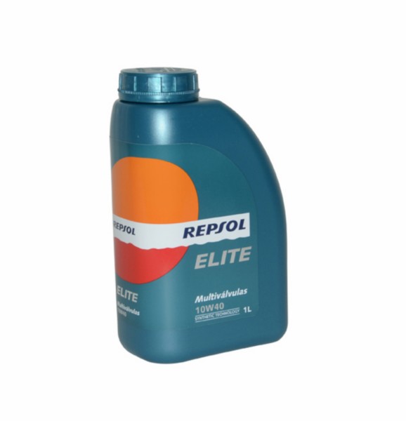 Lubricant oil 10W40 Elite scooter 1L bottle Repsol