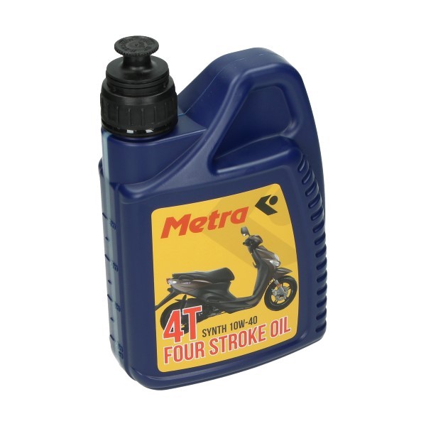 Lubricant oil 10W40 synth. 1L bottle Metrakit