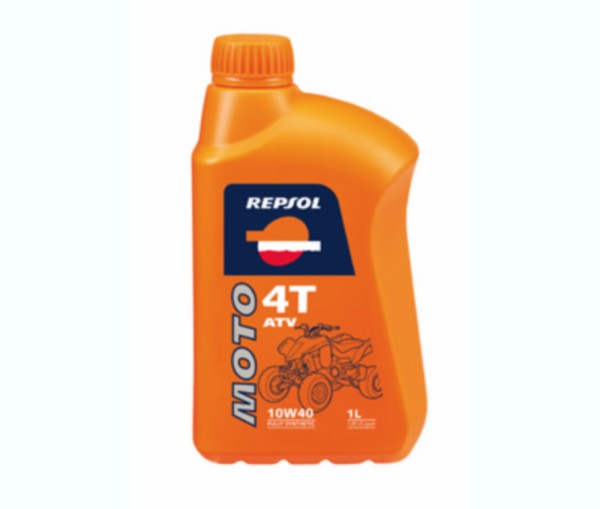 Olie 10W40 vol synthetisch ATV 1L fles Repsol