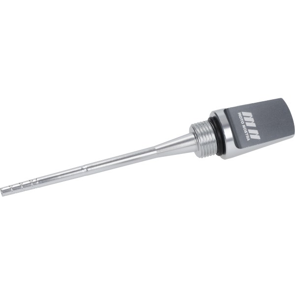 Oil dipper stick Moto-Nostra silver suits on Vespa Gts 125cc, Vespa Gts 250cc, Vespa Gts 300, Vespa mn1