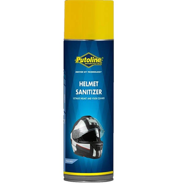 Onderhoudsmiddel Helm reiniger sanitizer 500mL spuitbus Putoline 74085