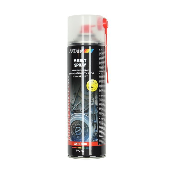 Maintenance fluid v-belt (anti slip) 500mL spray paint Motip 090102