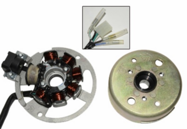 Ignition + flywheel CPI Malaguti Phantom F12R AC original 59013600