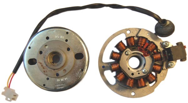 Ignition + flywheel Malaguti F12 f12rst f15 original 78202100