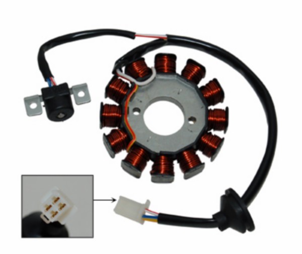 Zündung Stator Minachrelli horizontal Yamaha Aerox Neo's nach 2002