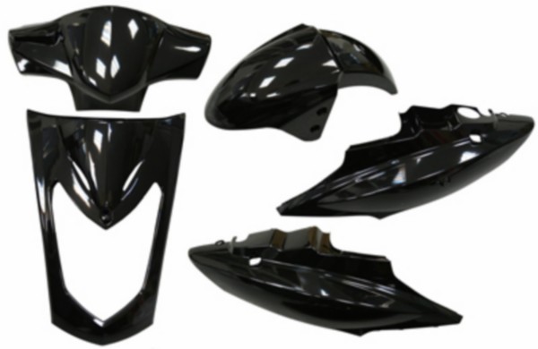 Bodykit (2 seat)  agility black DMP 5 -pieces