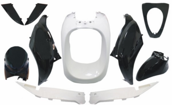 Bodykit mio black/white DMP 10 -pieces