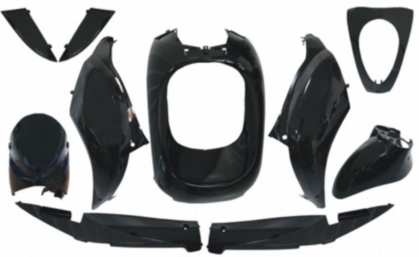 Bodykit mio black/black DMP 10 -pieces