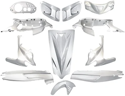 Bodykit special runner zilver metallic DMP 12 -pieces