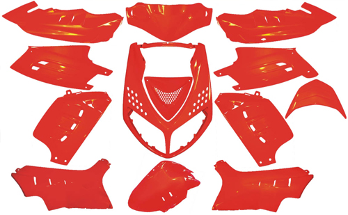 Bodykit special speedfight 2 red DMP 13 -pieces