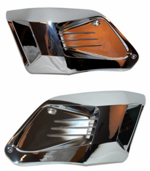 Radiator front set Gilera Runner chrome DMP