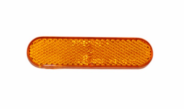 Reflector zijscherm Vespa ET2 Vespa ET4 Liberty 4T RST nrg Vespa LX Vespa S Zip 2000 oranje Piaggio ori