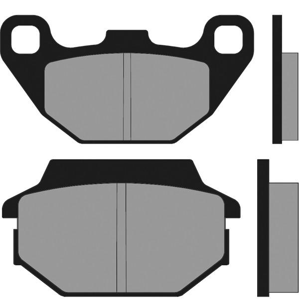 Brake pad set Agility 16inch People S People S Super 8 Super 9 TGB front Polini 174.0049