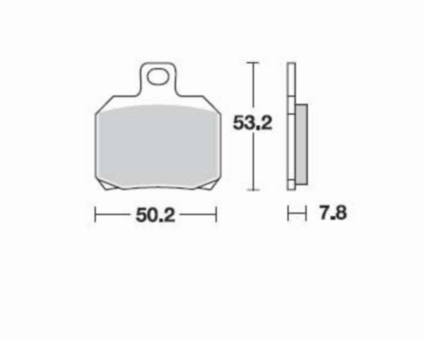 Brake pad set gpr2004 rs2006 Speedfight 3 front SBS 157hf