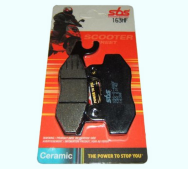 Brake pad set Kymco Agility like Vitality front SBS 163hf