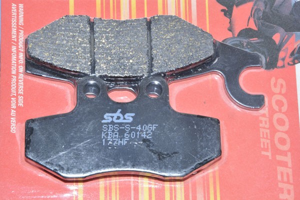 Brake pad set Kymco Agility rs Fly Vespa GTS Primavera Sprint SBS 177hf