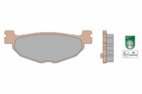 Bremsbelagsatz maj400 Yahama T-Max 500cc Malossi mhr 6215026