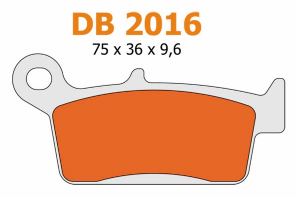 Brake Pad set retro Torino kb-k12 Scout Sniper sv TB front Delta db2016