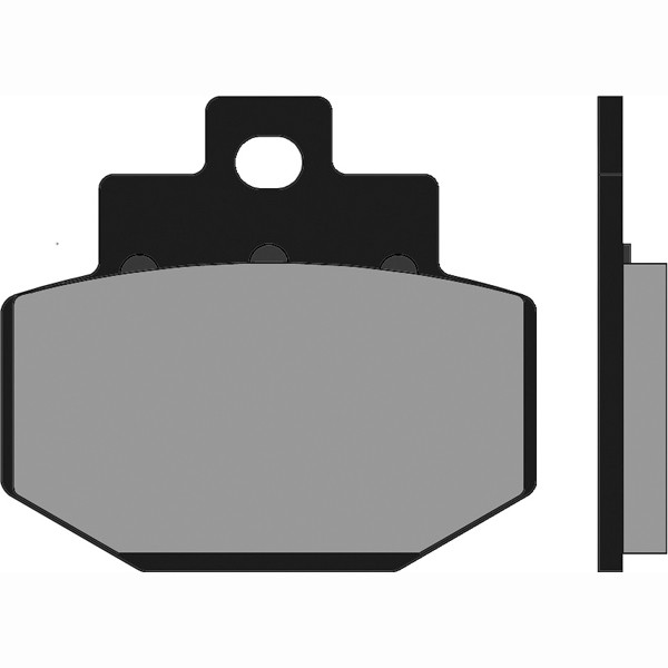 Brake pad set Vespa GTS GTV Primavera Gilera Runner sp Gilera Runner 180cc 4-stroke Gilera Runner 200cc behind Polini 174.0024