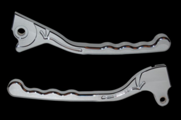 Brake lever set cnc Vespa LX Vespa S chrome DMP
