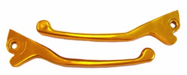 Brake lever set Gilera Runner DD gold DMP