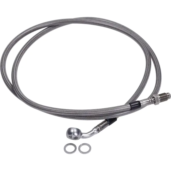 Brake hose spiegler steel front suits on Nrg, Gilera Runner