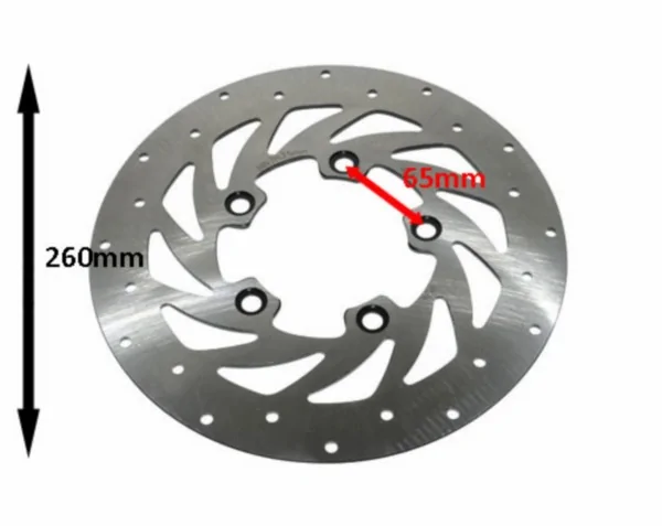 Brake disc 260Mm for brake