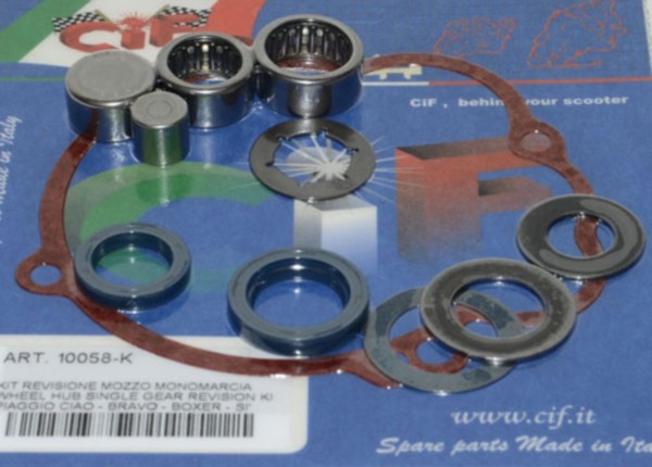 Revision set rear rim Vespa Ciao Gilera Citta Vespa Si 154719