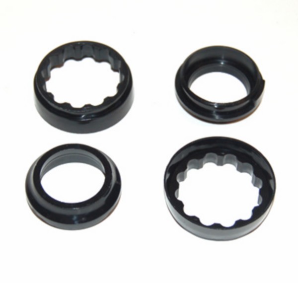 Rubber set headlight holder Kreidler DMP 4pcs