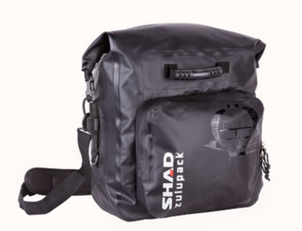 Backpack front for example laptop waterproof 18L black Shad sw18