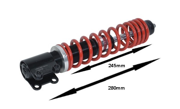 Shock absorber hybrid DTG 50 125 150cc Primavera Sprint 280mm front yss vb222-230t-02