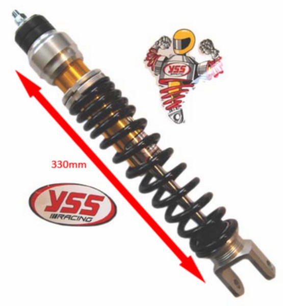 Shock absorber air e-serie Piaggio 310mm yss