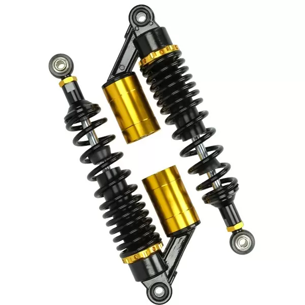 Stossdämfer-Set + Gastank Puch Maxi Zundapp 320mm Schwarz DMP